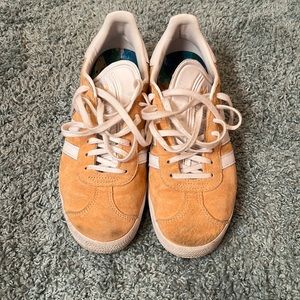 Yellow Adidas Gazelle